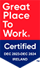 Great Place To Work certification 2024 [Link opens in a new tab]