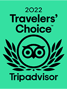 TripAdvisor Travellers Choice 2022 award winner seal [Link opens in a new tab]