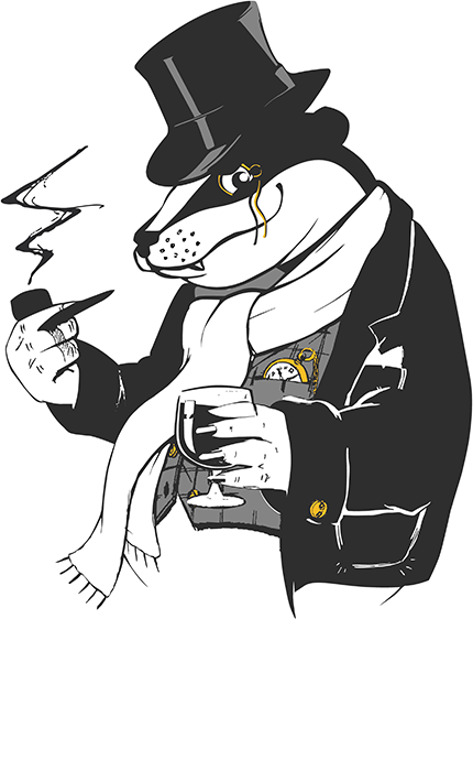 Fat Badger hotel logo